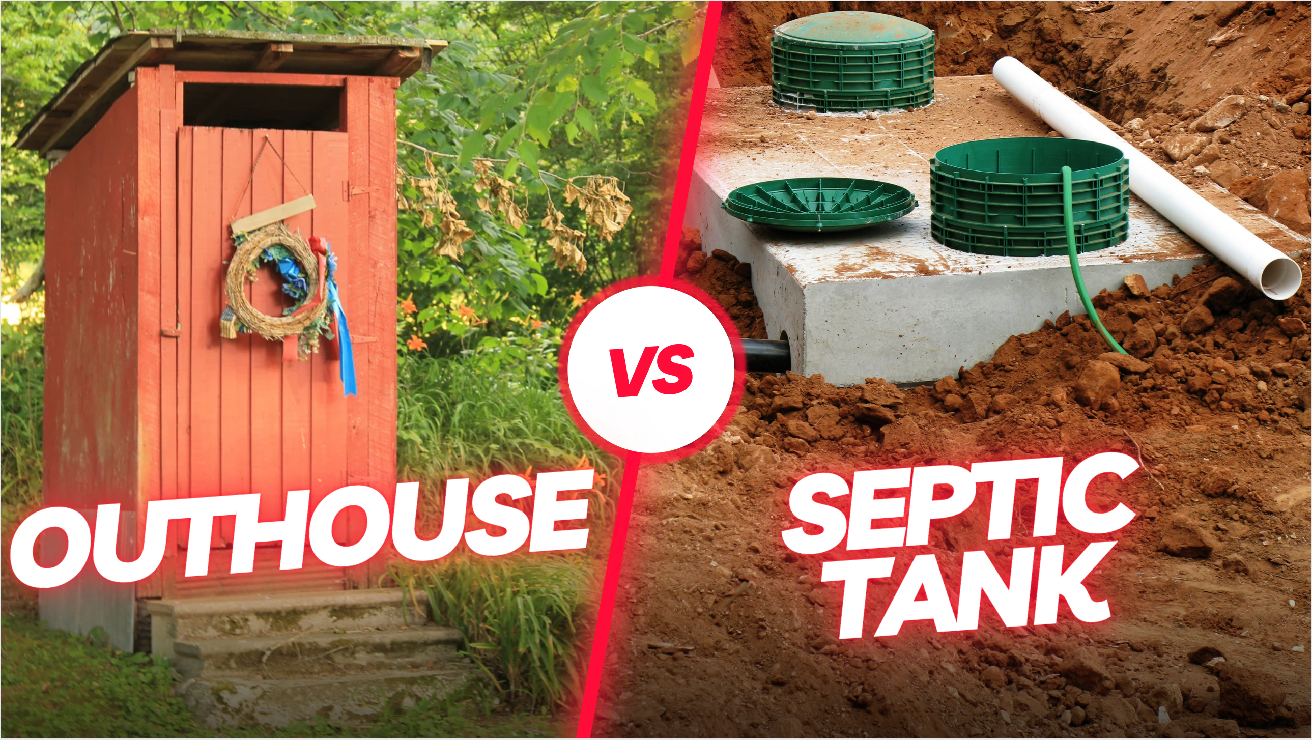 What is the Difference Between Septic Tanks and Outhouses?