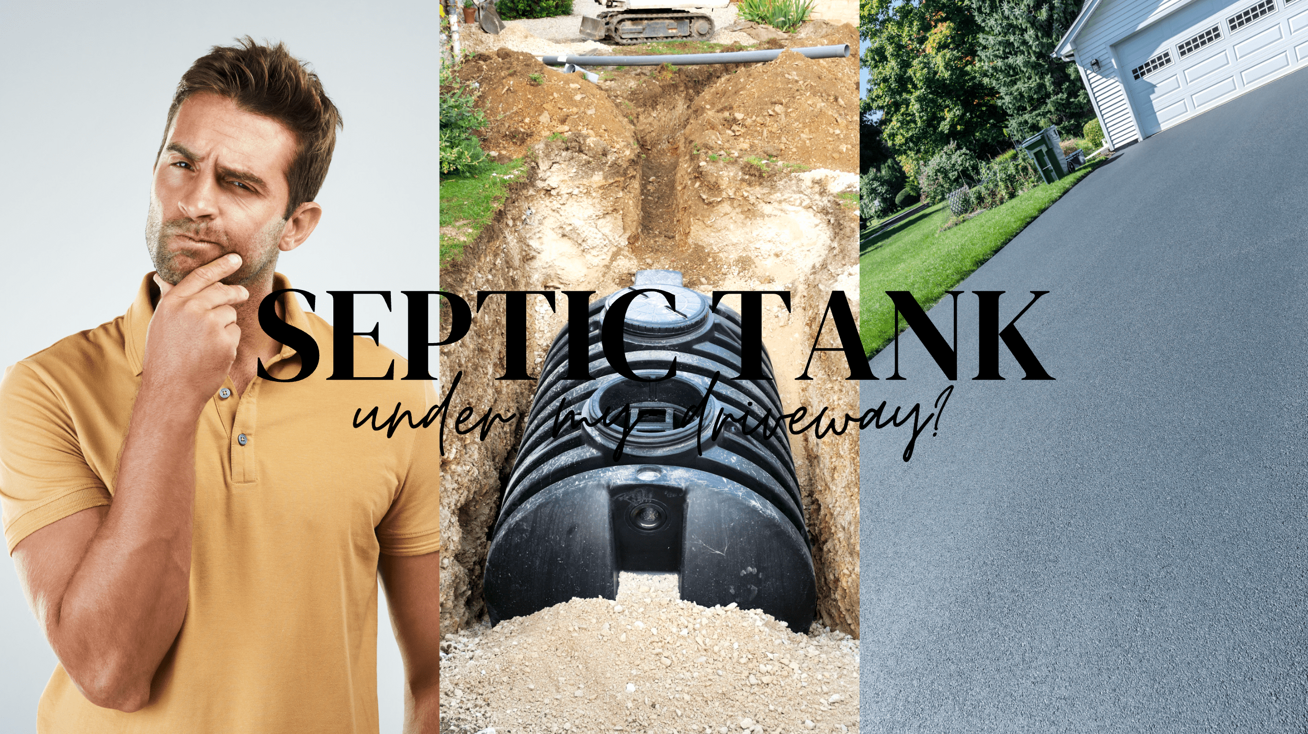 Can a Septic Tank Be Under a Driveway?