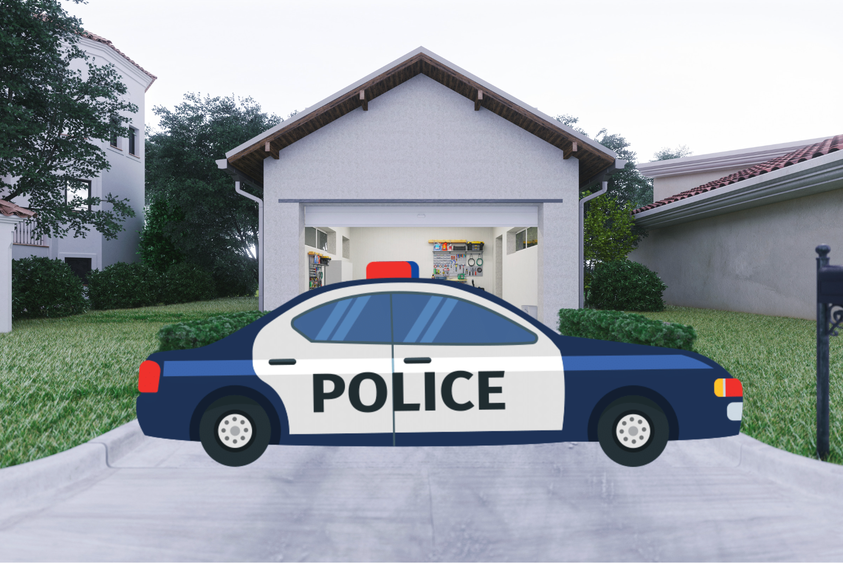 Can Police Block My Driveway?